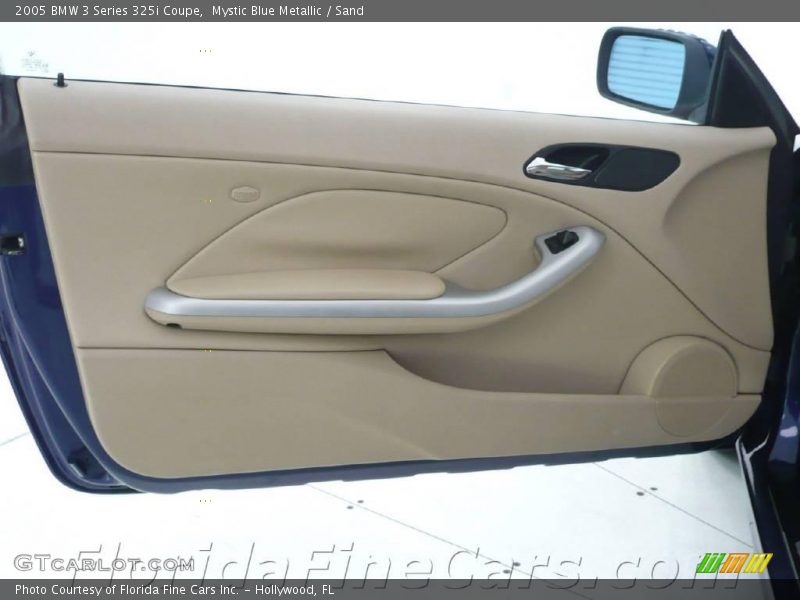 Mystic Blue Metallic / Sand 2005 BMW 3 Series 325i Coupe