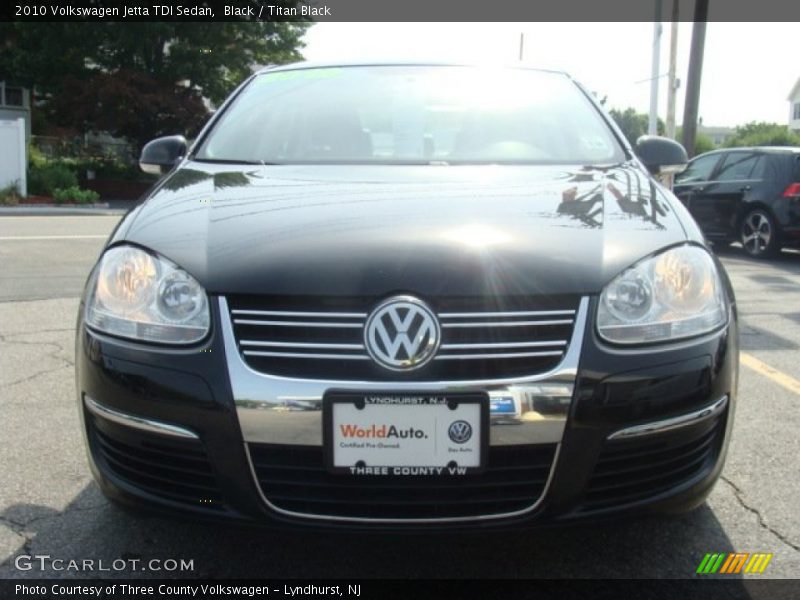 Black / Titan Black 2010 Volkswagen Jetta TDI Sedan