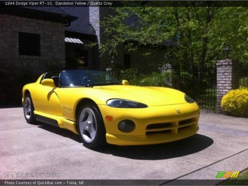 Front 3/4 View of 1994 Viper RT-10