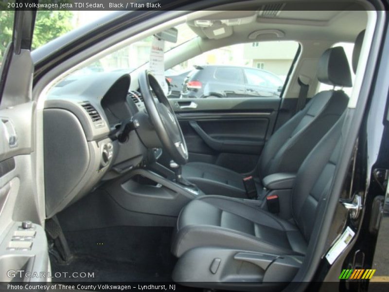 Black / Titan Black 2010 Volkswagen Jetta TDI Sedan
