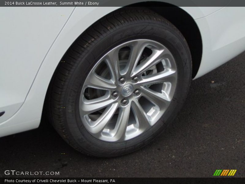 Summit White / Ebony 2014 Buick LaCrosse Leather