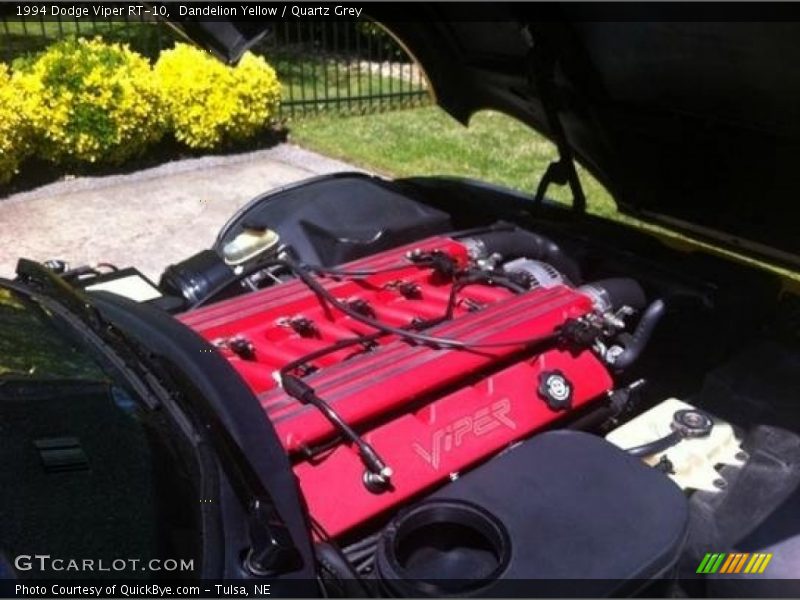  1994 Viper RT-10 Engine - 8.0 Liter OHV 20-Valve V10