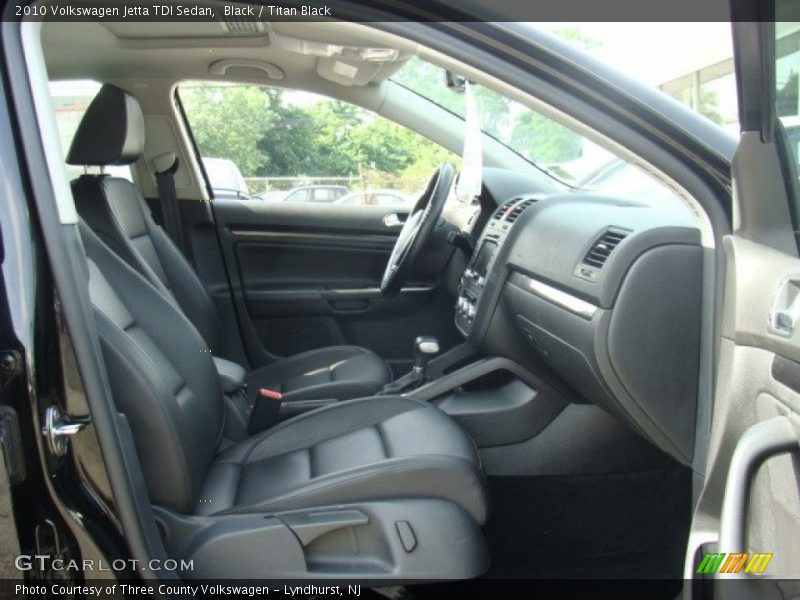 Black / Titan Black 2010 Volkswagen Jetta TDI Sedan