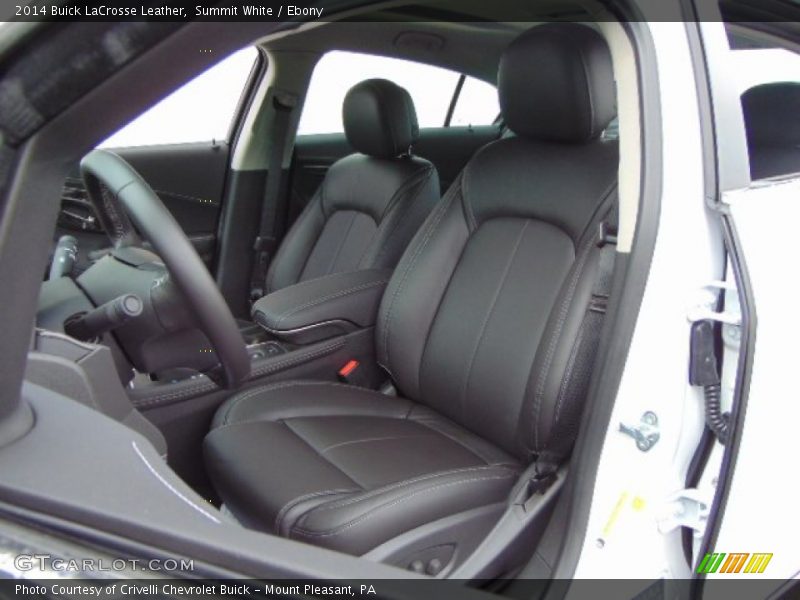 Summit White / Ebony 2014 Buick LaCrosse Leather