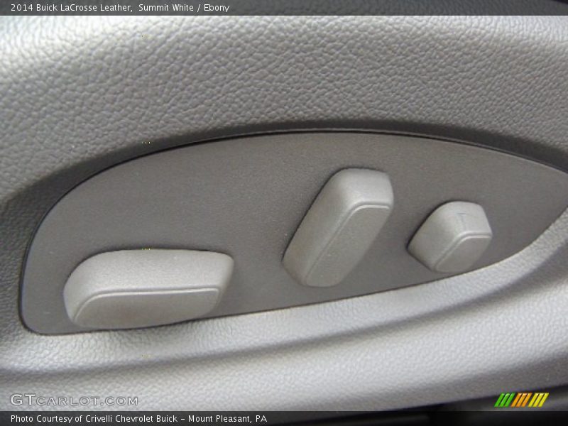 Summit White / Ebony 2014 Buick LaCrosse Leather