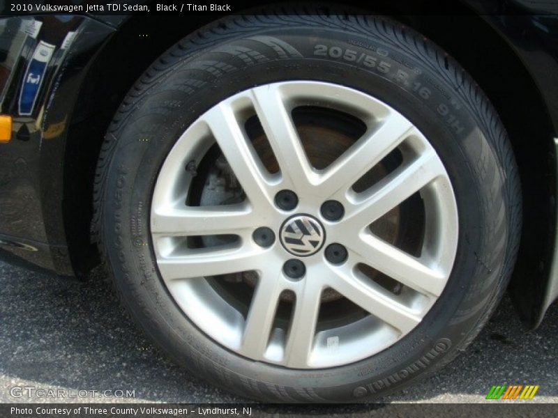 Black / Titan Black 2010 Volkswagen Jetta TDI Sedan