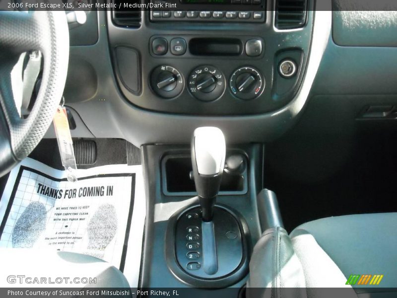 Silver Metallic / Medium/Dark Flint 2006 Ford Escape XLS