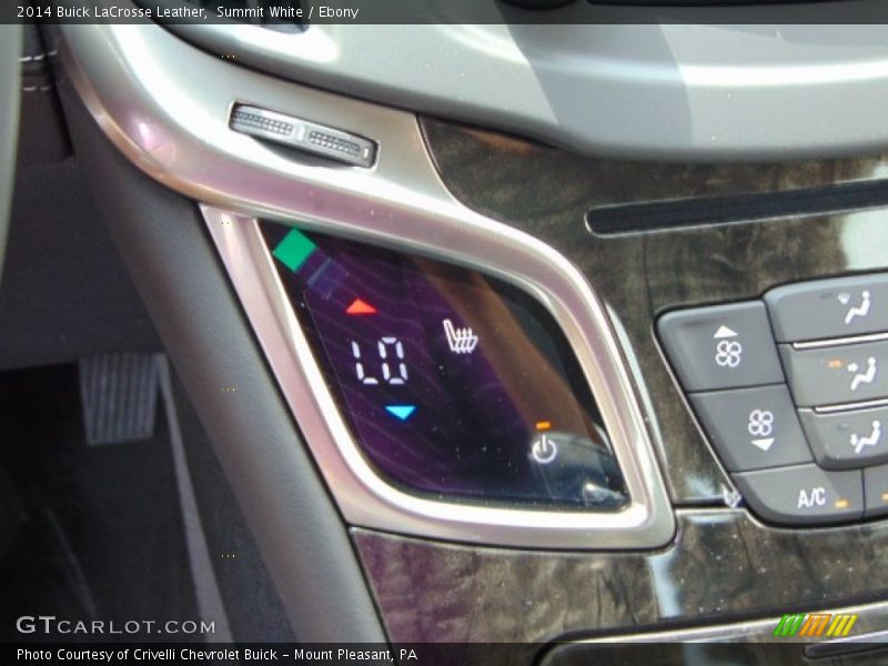 Summit White / Ebony 2014 Buick LaCrosse Leather