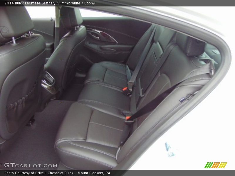 Summit White / Ebony 2014 Buick LaCrosse Leather