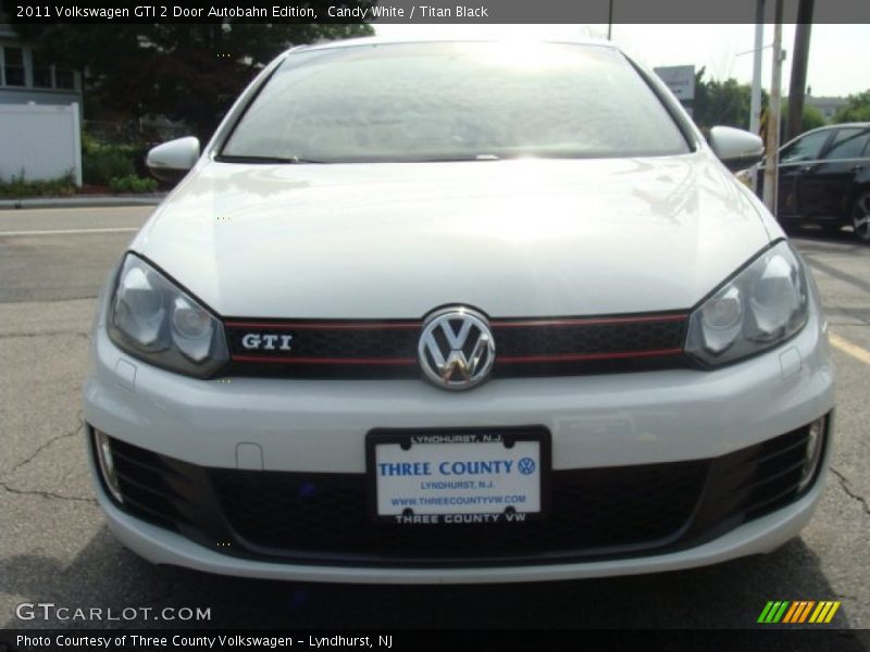 Candy White / Titan Black 2011 Volkswagen GTI 2 Door Autobahn Edition