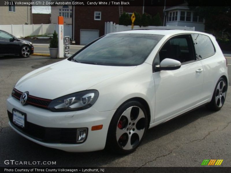 Candy White / Titan Black 2011 Volkswagen GTI 2 Door Autobahn Edition