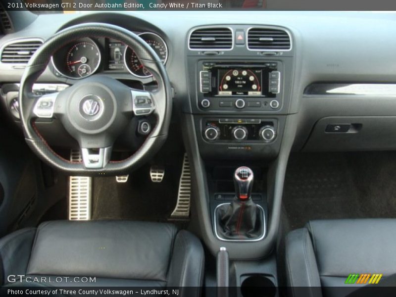 Candy White / Titan Black 2011 Volkswagen GTI 2 Door Autobahn Edition