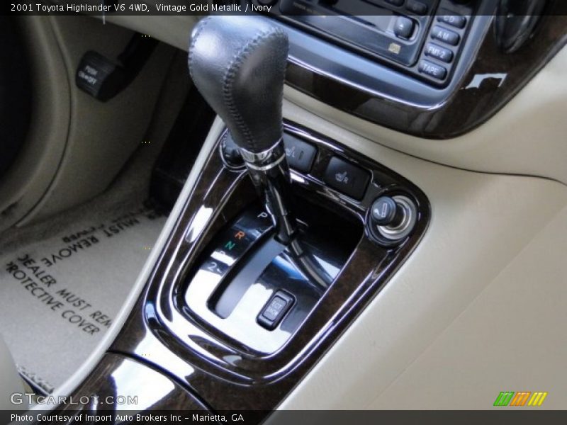  2001 Highlander V6 4WD 4 Speed Automatic Shifter
