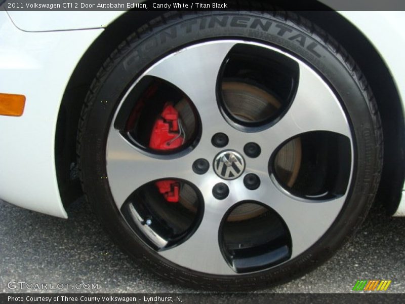 Candy White / Titan Black 2011 Volkswagen GTI 2 Door Autobahn Edition