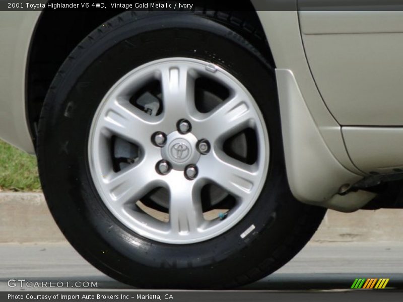  2001 Highlander V6 4WD Wheel
