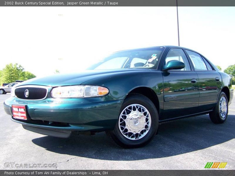 Jasper Green Metallic / Taupe 2002 Buick Century Special Edition