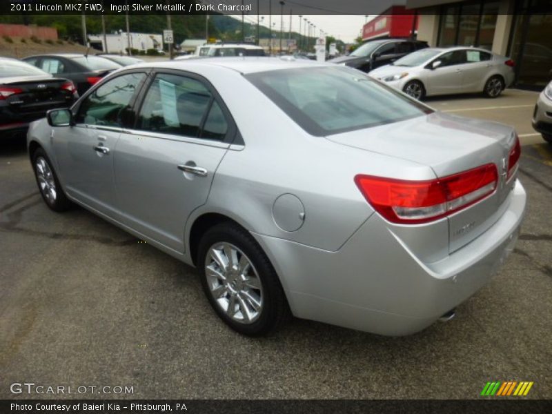 Ingot Silver Metallic / Dark Charcoal 2011 Lincoln MKZ FWD