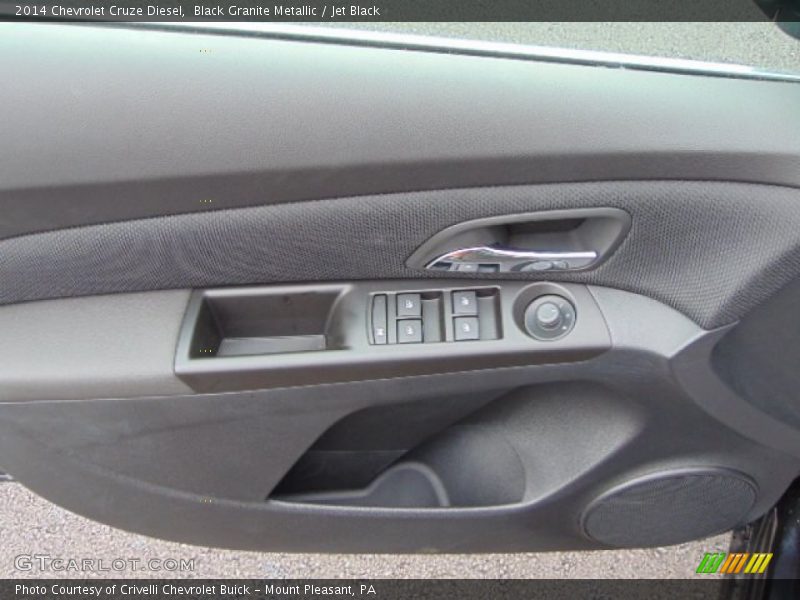 Black Granite Metallic / Jet Black 2014 Chevrolet Cruze Diesel