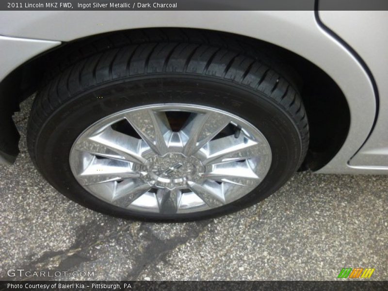 Ingot Silver Metallic / Dark Charcoal 2011 Lincoln MKZ FWD
