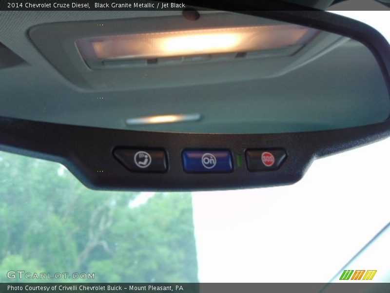Black Granite Metallic / Jet Black 2014 Chevrolet Cruze Diesel