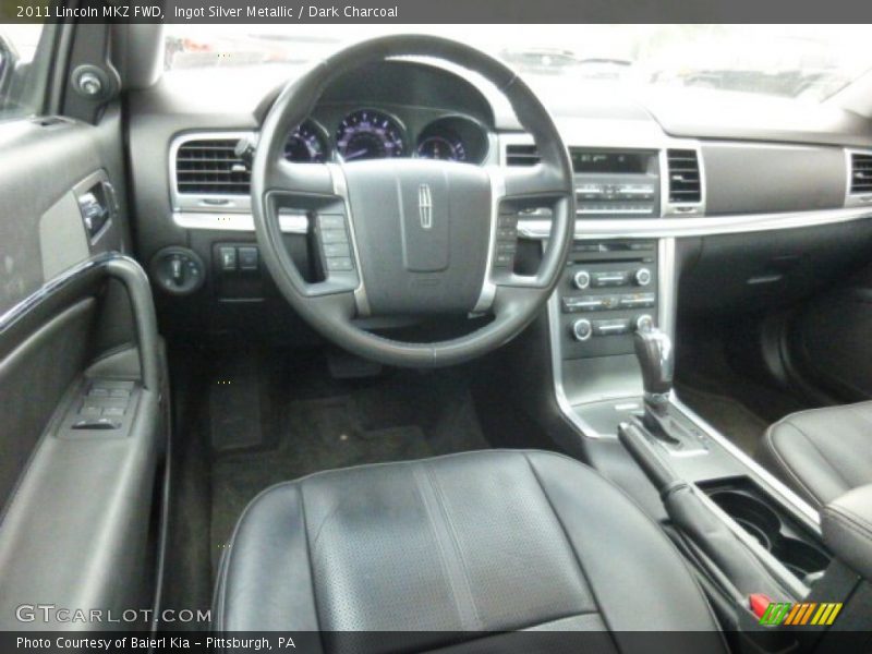 Ingot Silver Metallic / Dark Charcoal 2011 Lincoln MKZ FWD