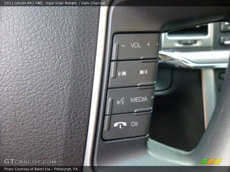 Ingot Silver Metallic / Dark Charcoal 2011 Lincoln MKZ FWD