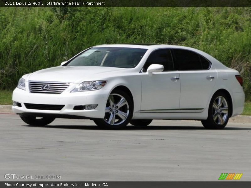 Starfire White Pearl / Parchment 2011 Lexus LS 460 L
