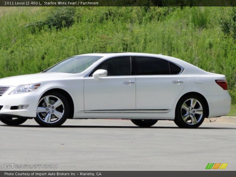 Starfire White Pearl / Parchment 2011 Lexus LS 460 L