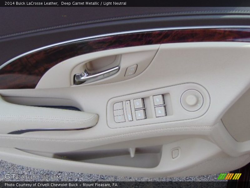 Deep Garnet Metallic / Light Neutral 2014 Buick LaCrosse Leather