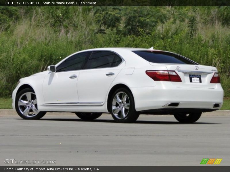 Starfire White Pearl / Parchment 2011 Lexus LS 460 L