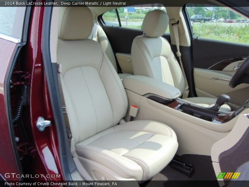 Deep Garnet Metallic / Light Neutral 2014 Buick LaCrosse Leather