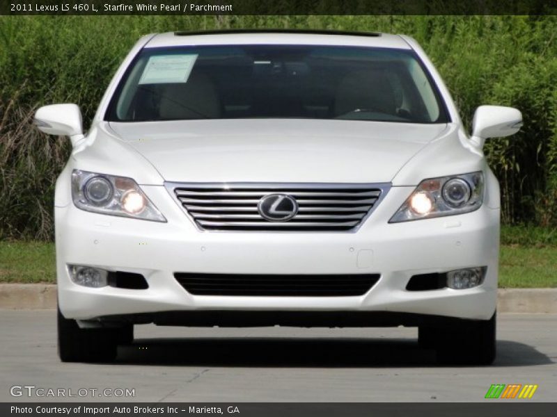 Starfire White Pearl / Parchment 2011 Lexus LS 460 L