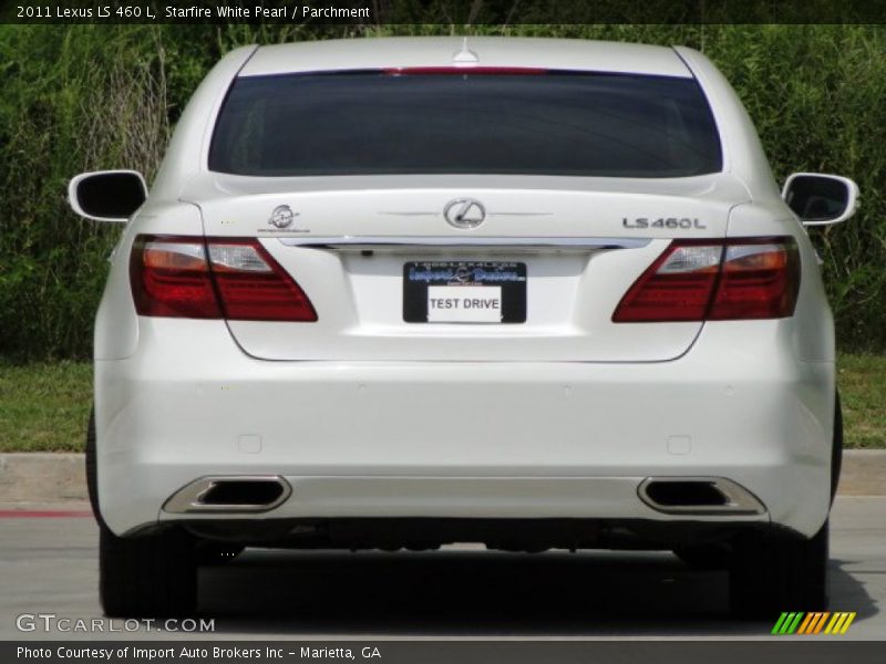 Starfire White Pearl / Parchment 2011 Lexus LS 460 L