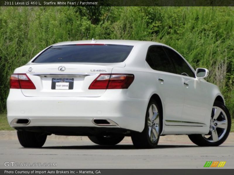 Starfire White Pearl / Parchment 2011 Lexus LS 460 L