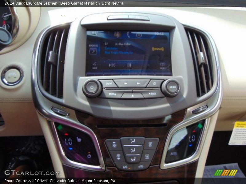 Deep Garnet Metallic / Light Neutral 2014 Buick LaCrosse Leather