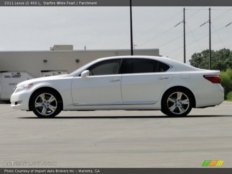 Starfire White Pearl / Parchment 2011 Lexus LS 460 L