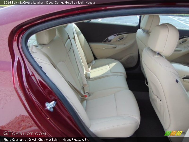 Deep Garnet Metallic / Light Neutral 2014 Buick LaCrosse Leather