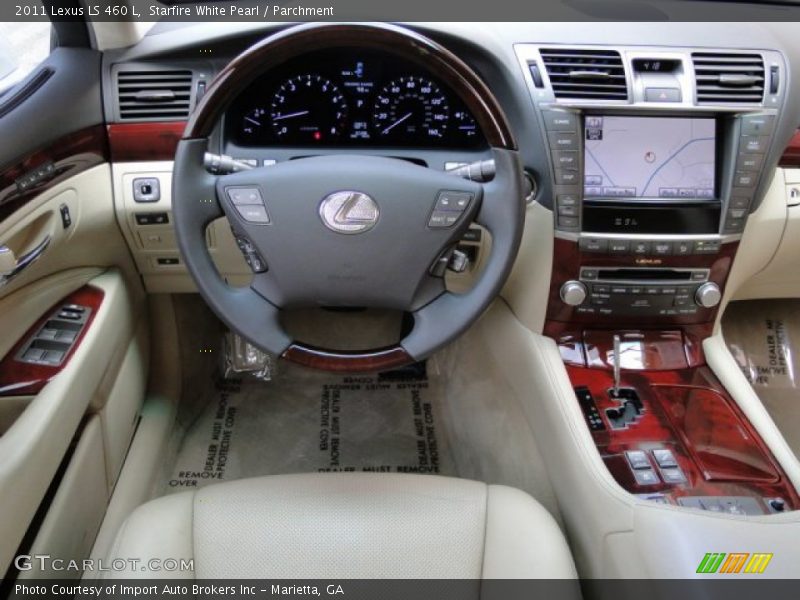Dashboard of 2011 LS 460 L
