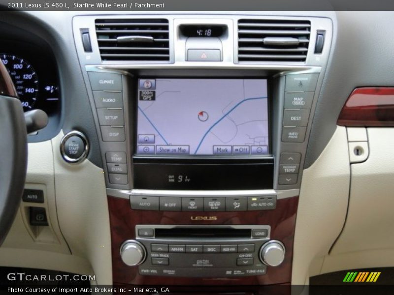 Starfire White Pearl / Parchment 2011 Lexus LS 460 L
