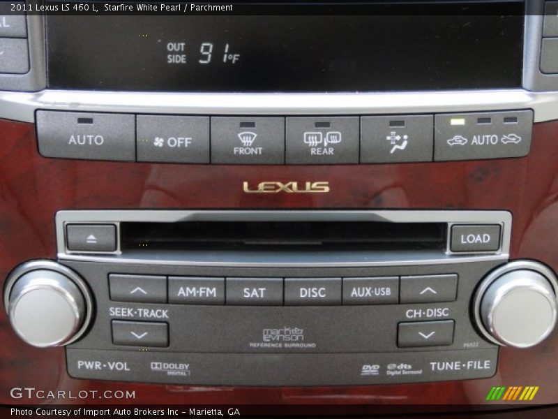 Controls of 2011 LS 460 L