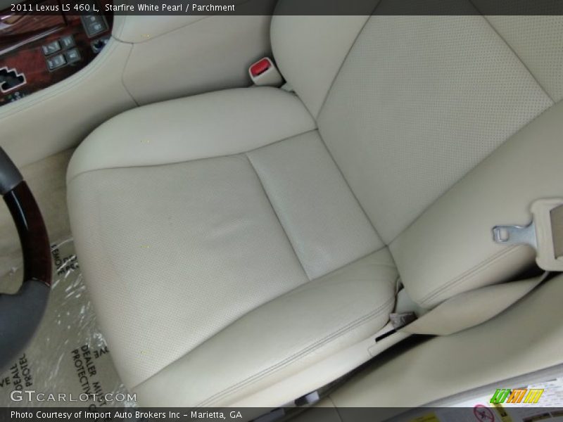 Starfire White Pearl / Parchment 2011 Lexus LS 460 L
