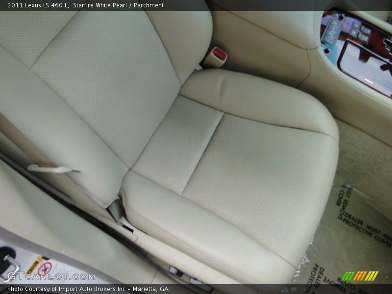 Starfire White Pearl / Parchment 2011 Lexus LS 460 L