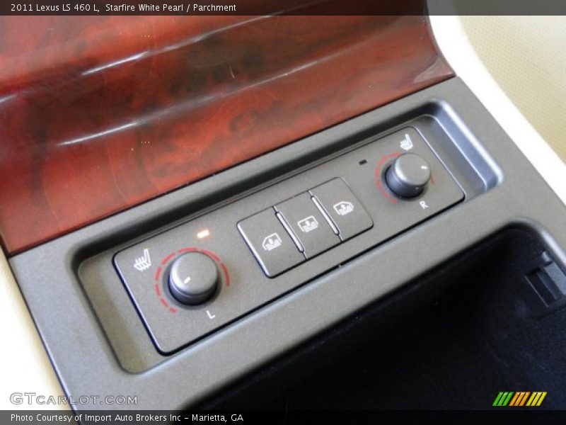 Starfire White Pearl / Parchment 2011 Lexus LS 460 L