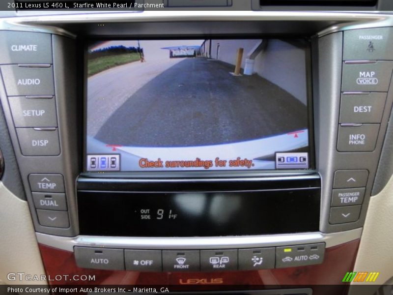 Starfire White Pearl / Parchment 2011 Lexus LS 460 L