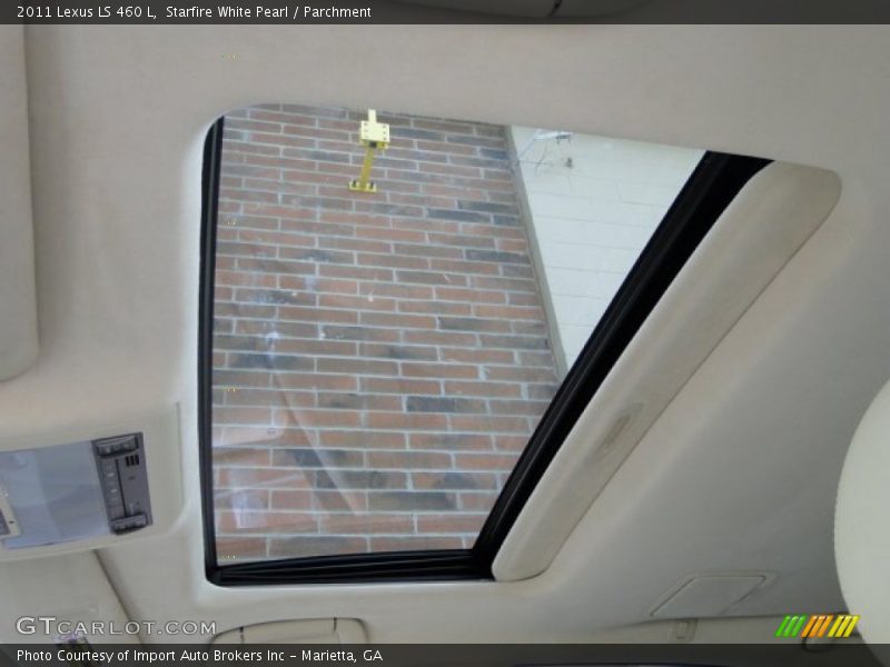Starfire White Pearl / Parchment 2011 Lexus LS 460 L