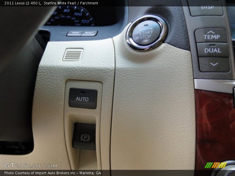 Starfire White Pearl / Parchment 2011 Lexus LS 460 L