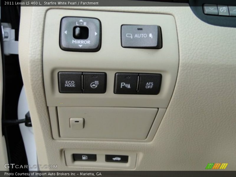 Starfire White Pearl / Parchment 2011 Lexus LS 460 L