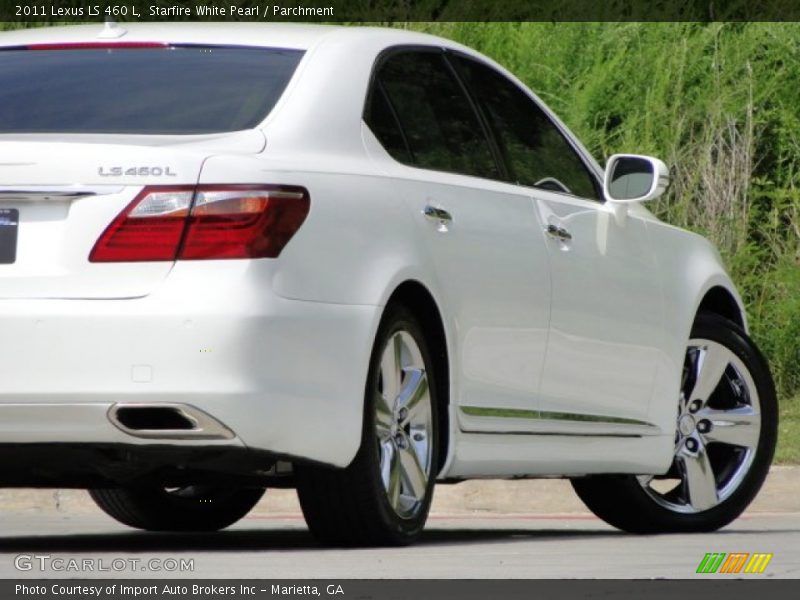 Starfire White Pearl / Parchment 2011 Lexus LS 460 L