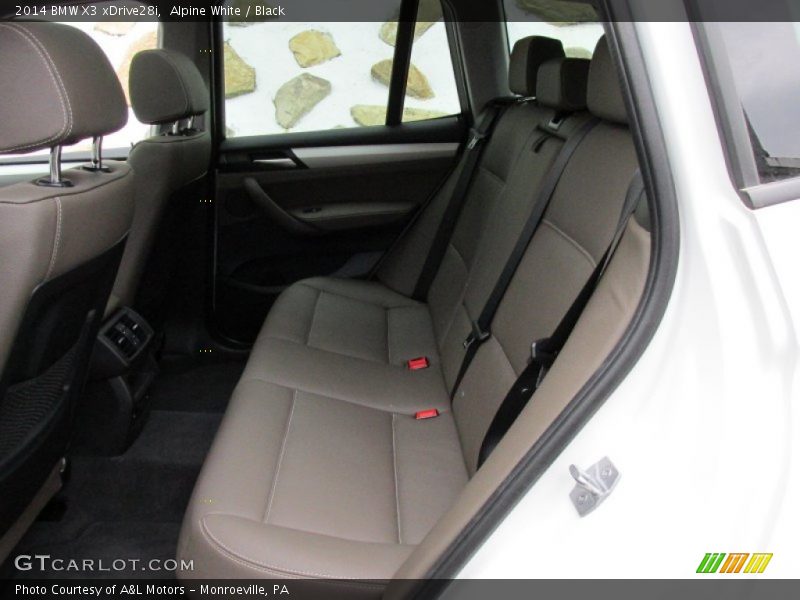 Alpine White / Black 2014 BMW X3 xDrive28i