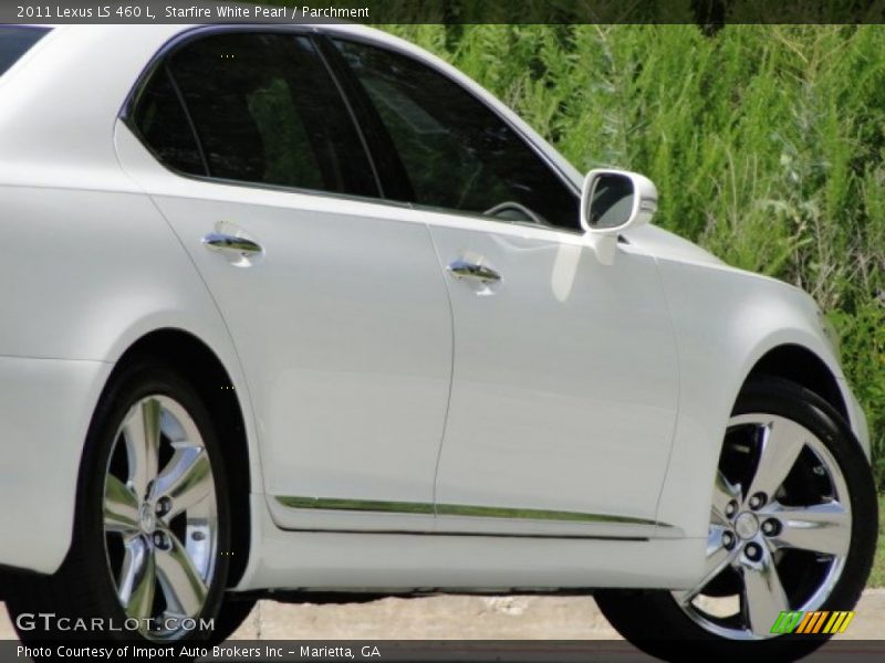 Starfire White Pearl / Parchment 2011 Lexus LS 460 L